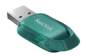 USB Flash SanDisk 64 GB zelená barva
