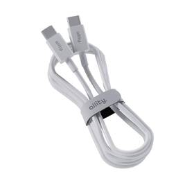 Kabel Allity AUC-03, 60W, USB-C/USB-C, 2m bílý

 obrázek produktu 2 z 5