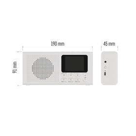 Radiopřijímač s DAB+ EMOS P600 bílý

 obrázek produktu 2 z 14