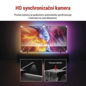 LED pásek EMOS GoSmart Ambientní RGB  za TV 55“ (139 cm) ZTV55 

 obrázek produktu 16 z 19