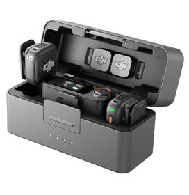 Mikrofon DJI Mic 3 (2 TX + 1 RX + Charging Case) šedý

 obrázek produktu 3 z 10