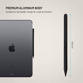 Stylus FIXED Graphite pro iPady s chytrým hrotem a magnety černý

 obrázek produktu 2 z 6
