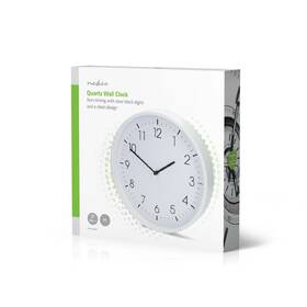 Nástěnné hodiny Nedis CLWA1226WT bílé

 obrázek produktu 3 z 3