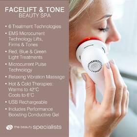 Přístroj na péči o pleť Rio Face Lift & Tone Beauty Spa bílý

 obrázek produktu 14 z 22