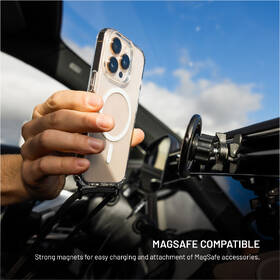 Kryt na mobil FIXED MagPure Neck s černou šňůrkou na krk na Apple iPhone 17 Pro/18 Pro černý

 obrázek produktu 6 z 8