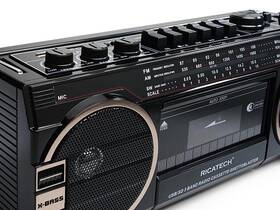 Radiomagnetofon Ricatech PR1980 Ghettoblaster černý

 obrázek produktu 6 z 7
