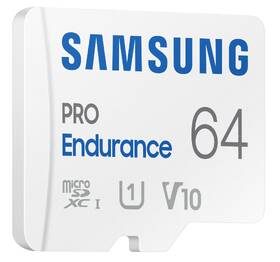 Paměťová karta Samsung 64GB UHS-I U1 (100R/30W) + SD adaptér 

 obrázek produktu 2 z 7