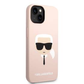 Kryt na mobil Karl Lagerfeld Liquid Silicone Karl Head na Apple iPhone 14 Plus růžový

 obrázek produktu 2 z 4