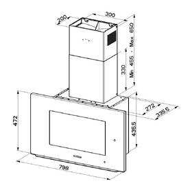 Odsavač par Faber K-AIR TOUCH KL A80 černý

 obrázek produktu 3 z 3