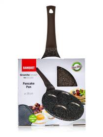 Pánev na lívance BANQUET Granite Dark Brown, 26 cm 

 obrázek produktu 6 z 6