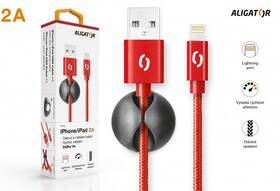 Kabel Aligator Premium USB/Lightning, 1m červený

 obrázek produktu 3 z 6