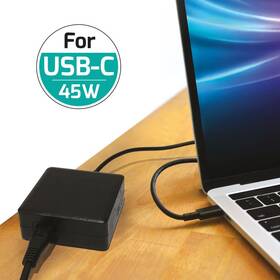 Napájecí adaptér PORT CONNECT 45W, USB-C plug černý

 obrázek produktu 2 z 3