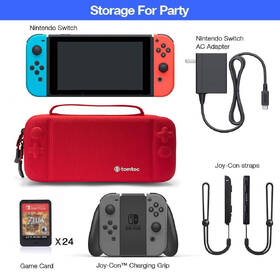 Pouzdro tomtoc Travel Case - Nintendo Switch červené

 obrázek produktu 2 z 7