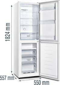Chladnička s mrazničkou Gorenje NRK418DCW4 bílá

 obrázek produktu 4 z 5