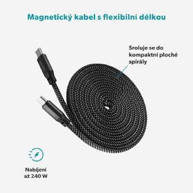 Kabel Epico UltraLink 240W USB-C/USB-C, 1,5m černý

 obrázek produktu 3 z 4