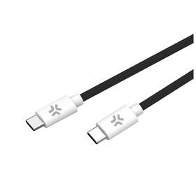 Kabel Celly USB-C/USB-C, opletený (bavlněný), 60 W, 1,5 m černý

 obrázek produktu 1 z 2