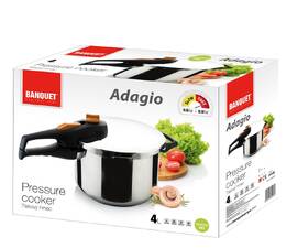 Tlakový hrnec BANQUET Adagio 4 l 

 obrázek produktu 2 z 9