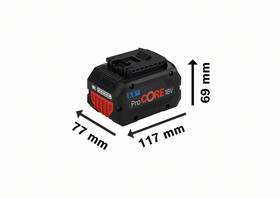 Akumulátor Bosch Professional GBA ProCORE18V 5.5 Ah Professional 

 obrázek produktu 1 z 5