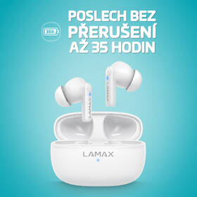 Sluchátka LAMAX Clips1 Play bílá

 obrázek produktu 1 z 10