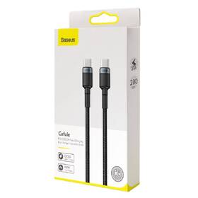 Kabel Baseus Cafule USB-C/USB-C PD2.0 100W, 5A, 2m černý/šedý

 obrázek produktu 5 z 5