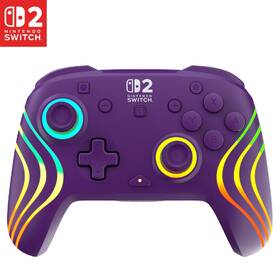Gamepad Turtle Beach Afterglow Wave Wireless RGB, NS2 fialový

 obrázek produktu 6 z 14