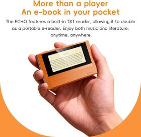 HiFi přenosný digitální přehrávač FiiO SNOWSKY ECHO 8GB stříbrný/oranžový

 obrázek produktu 4 z 4