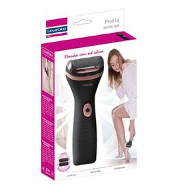 Elektrický pilník na chodidla Lanaform Pedila černá barva
