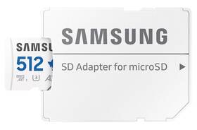 Paměťová karta Samsung 512GB UHS-I U3 (180R/130W) Sonic the Hedgehog™ + SD adaptér bílá barva
