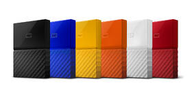 Externí pevný disk 2,5" Western Digital 1TB červená barva
