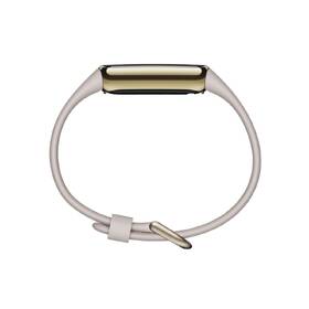 Fitness náramek Fitbit Luxe - White/Soft Gold Stainless Steel 

 obrázek produktu 4 z 5