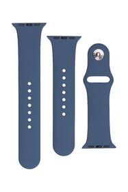 Řemínek FIXED Silicone Strap na Apple Watch 42/44/45/49 mm - kovově modrý 

 obrázek produktu 2 z 3