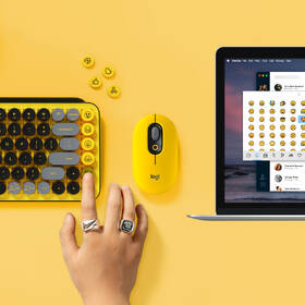 Klávesnice Logitech POP Keys US - blast yellow 

 obrázek produktu 8 z 9
