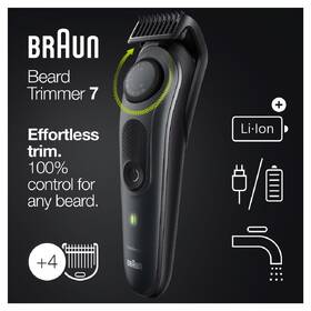 Zastřihovač vousů Braun BT 7340 Metallic Grey 

 obrázek produktu 9 z 18