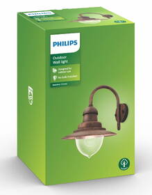 Nástěnné svítidlo Philips Raindrop, 1xE27 bronzové

 obrázek produktu 2 z 2