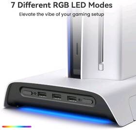 Dokovací stanice KIWI design D3 Cooling Station for PS5 Slim černá/bílá

 obrázek produktu 5 z 7
