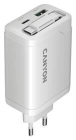 Nabíječka do sítě Canyon OnCharge 65RC White, USB-C, 65W PD, QC, EU bílý

 obrázek produktu 2 z 7