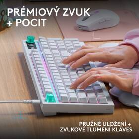 Klávesnice Logitech G316 X 98, US INT'L layout bílá

 obrázek produktu 15 z 18