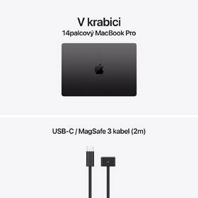 Notebook Apple 14" M6 12×CPU 12×GPU, 32 GB, 1 TB - vesmírně černý CZ 

 obrázek produktu 8 z 8