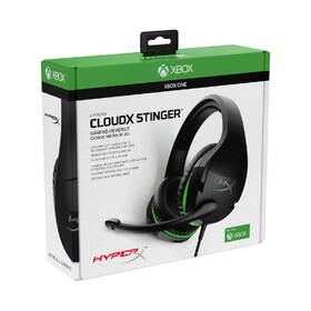 Headset HyperX CloudX Stinger pro Xbox černý/zelený

 obrázek produktu 5 z 5