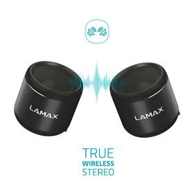 Přenosný reproduktor LAMAX Sphere2 Mini, USB-C černý

 obrázek produktu 3 z 6