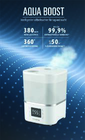 Zvlhčovač vzduchu Rowenta Aqua Boost HU4020F0 

 obrázek produktu 10 z 15