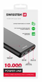 Powerbanka Swissten Power Line 10 000mAh 20W černá

 obrázek produktu 3 z 3