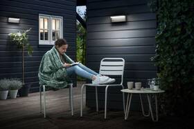 Nástěnné svítidlo Philips Bustan, LED, neutrální bílá - antracitové 

 obrázek produktu 2 z 3