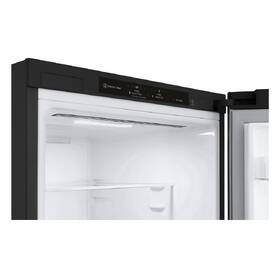 Chladnička s mrazničkou LG GBP62MCNAC černá barva
