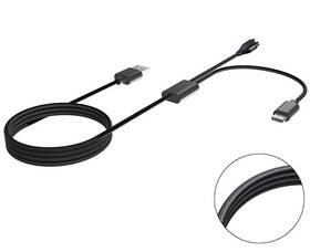 Nabíjecí kabel Tactical USB 2v1 pro Garmin Fenix 7 + USB-C 

 obrázek produktu 1 z 3