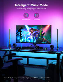 LED světlo Govee Smart Gaming Wi-Fi LED Panely + Smart Dual ovladač černé

 obrázek produktu 9 z 10