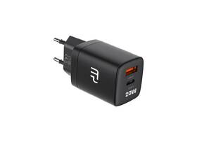 Nabíječka do sítě myPhone SwiftCharge Duo, USB-A/USB-C, 20W černá

 obrázek produktu 2 z 3