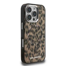 Kryt na mobil Karl Lagerfeld IML Leopard MagSafe na Apple iPhone 16 Pro hnědý

 obrázek produktu 1 z 6