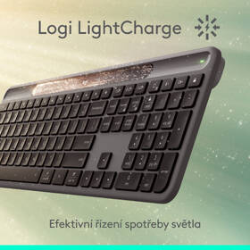 Klávesnice Logitech Signature Slim Solar+, US šedá

 obrázek produktu 8 z 18