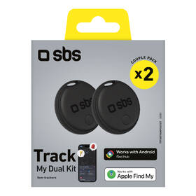 Lokátor SBS Track My Dual Kit, 2 ks černý

 obrázek produktu 8 z 8